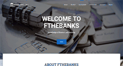 Desktop Screenshot of fthebanks.org